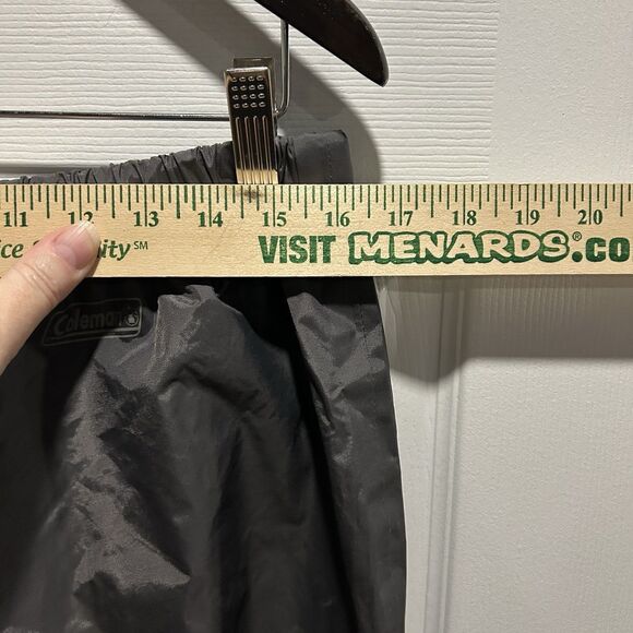 Coleman Camping Hiking Wind Rain Pants Gray Men's L Vinyl Gorpcore Camping - Picture 7 of 8